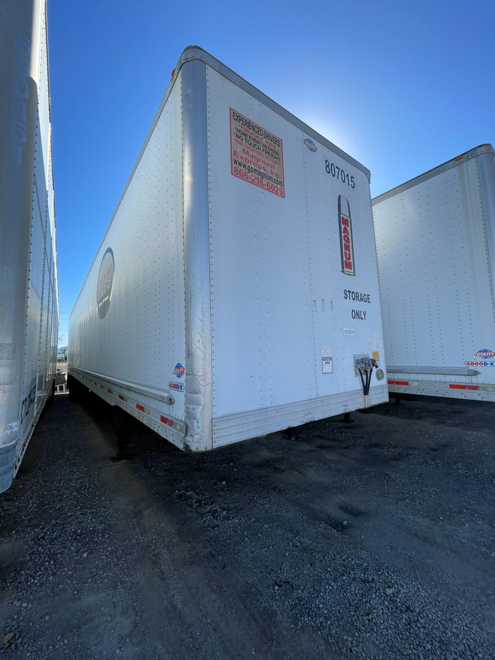 2007 Utility 53' Dry Van - Plate — 1/10