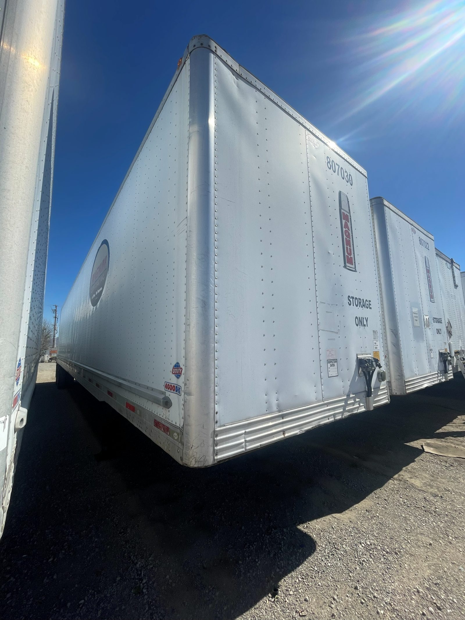2007 Utility 53' Dry Van - Plate — 1/10