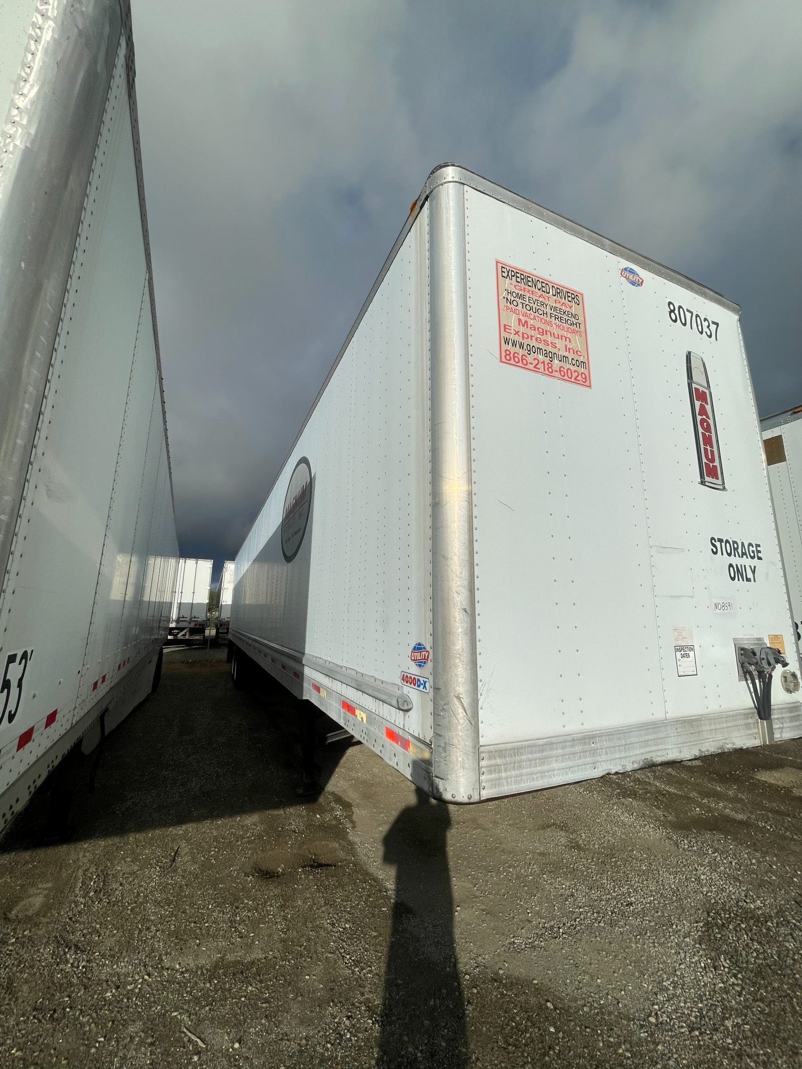 2007 Utility 53' Dry Van - Plate — 1/10