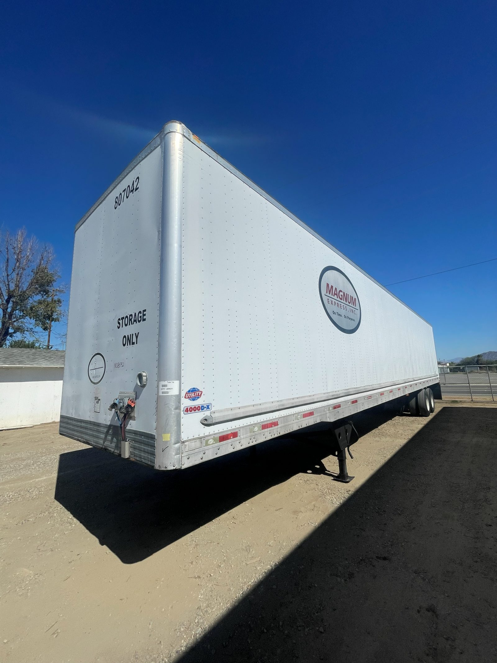 2007 Utility 53' Dry Van - Plastic — 1/10