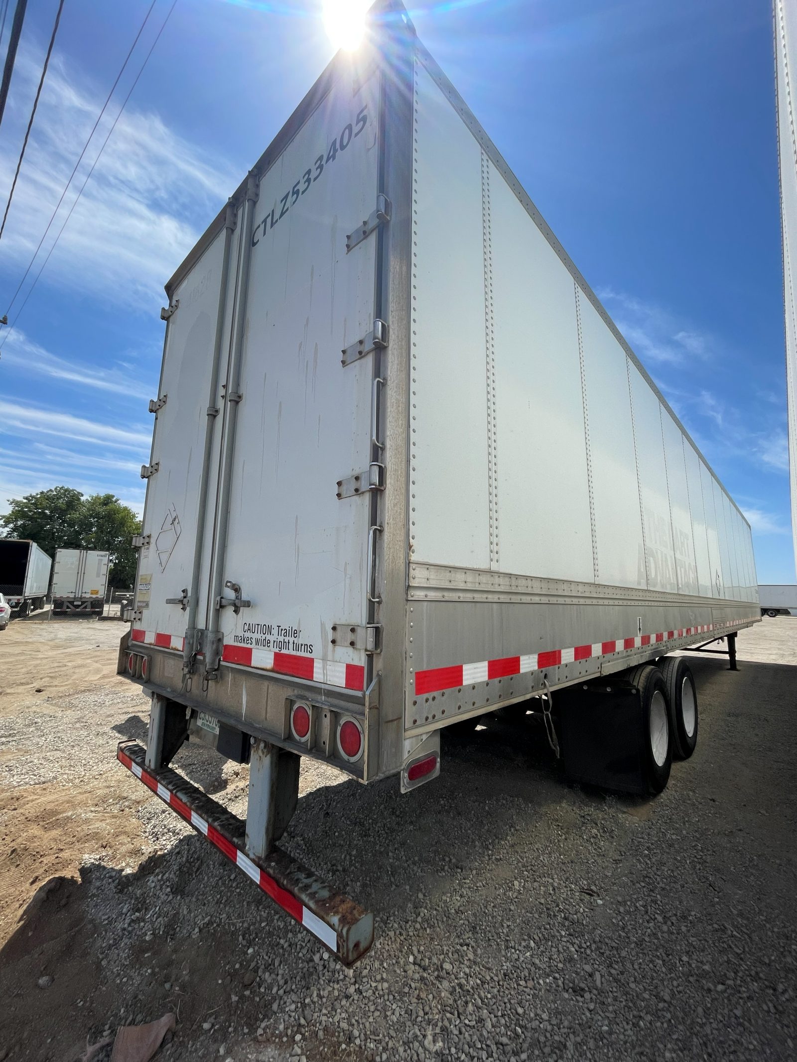 2008 Wabash 53' Dry Van - Plate — 3/12